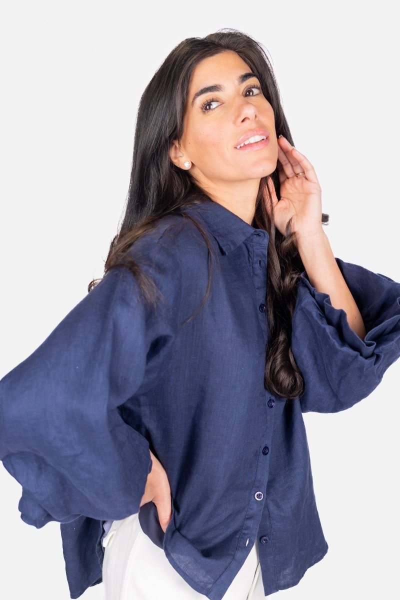 ANYA TOP (NAVY) - Top - Yakira Bella