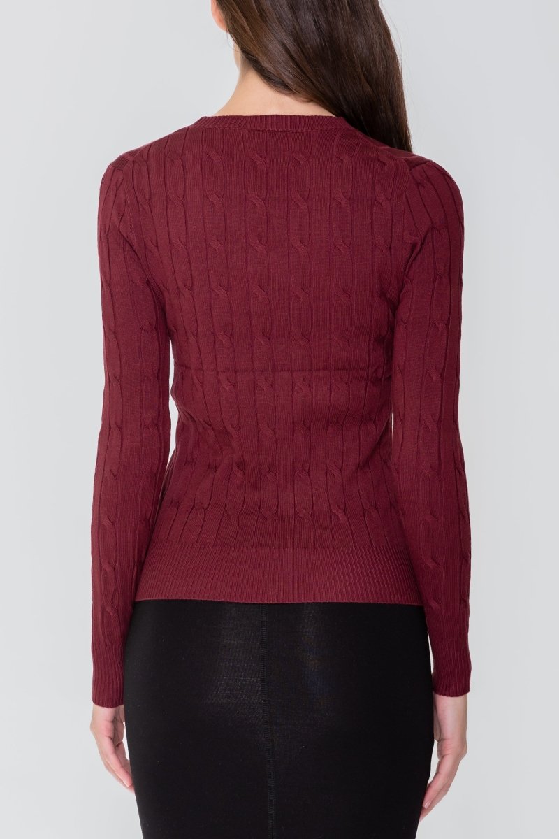 ARA TOP (BURGUNDY) - Top - Yakira Bella