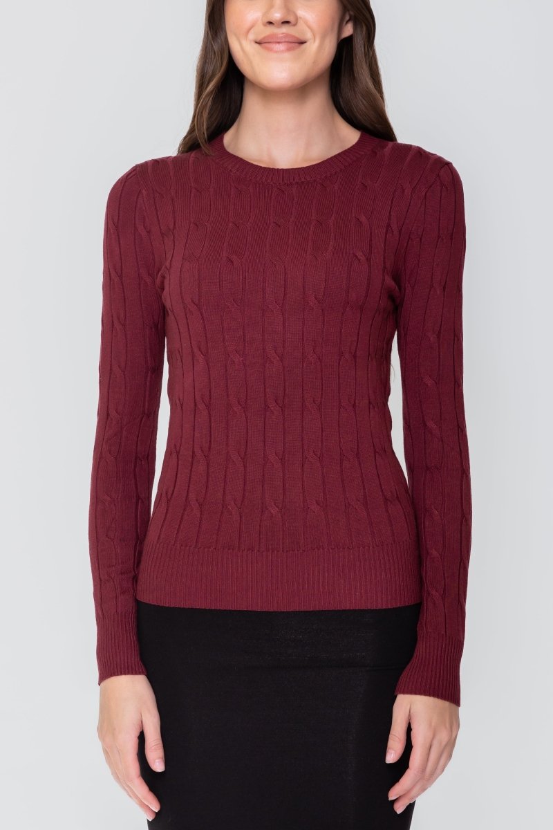 ARA TOP (BURGUNDY) - Top - Yakira Bella