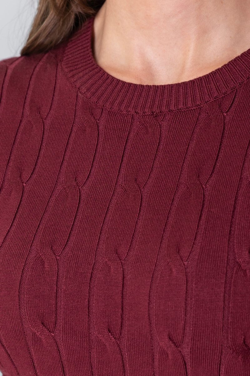 ARA TOP (BURGUNDY) - Top - Yakira Bella