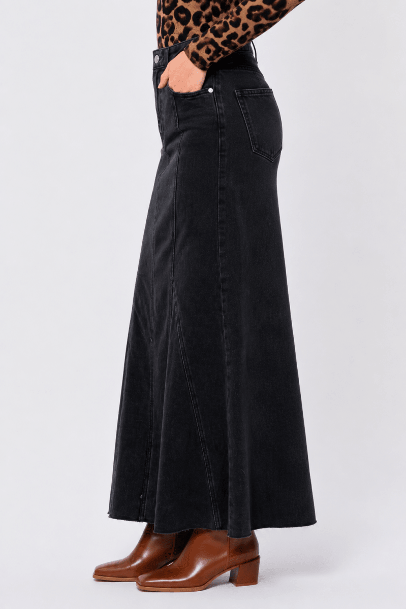Arden Skirt (Black) - Skirt - Yakira Bella