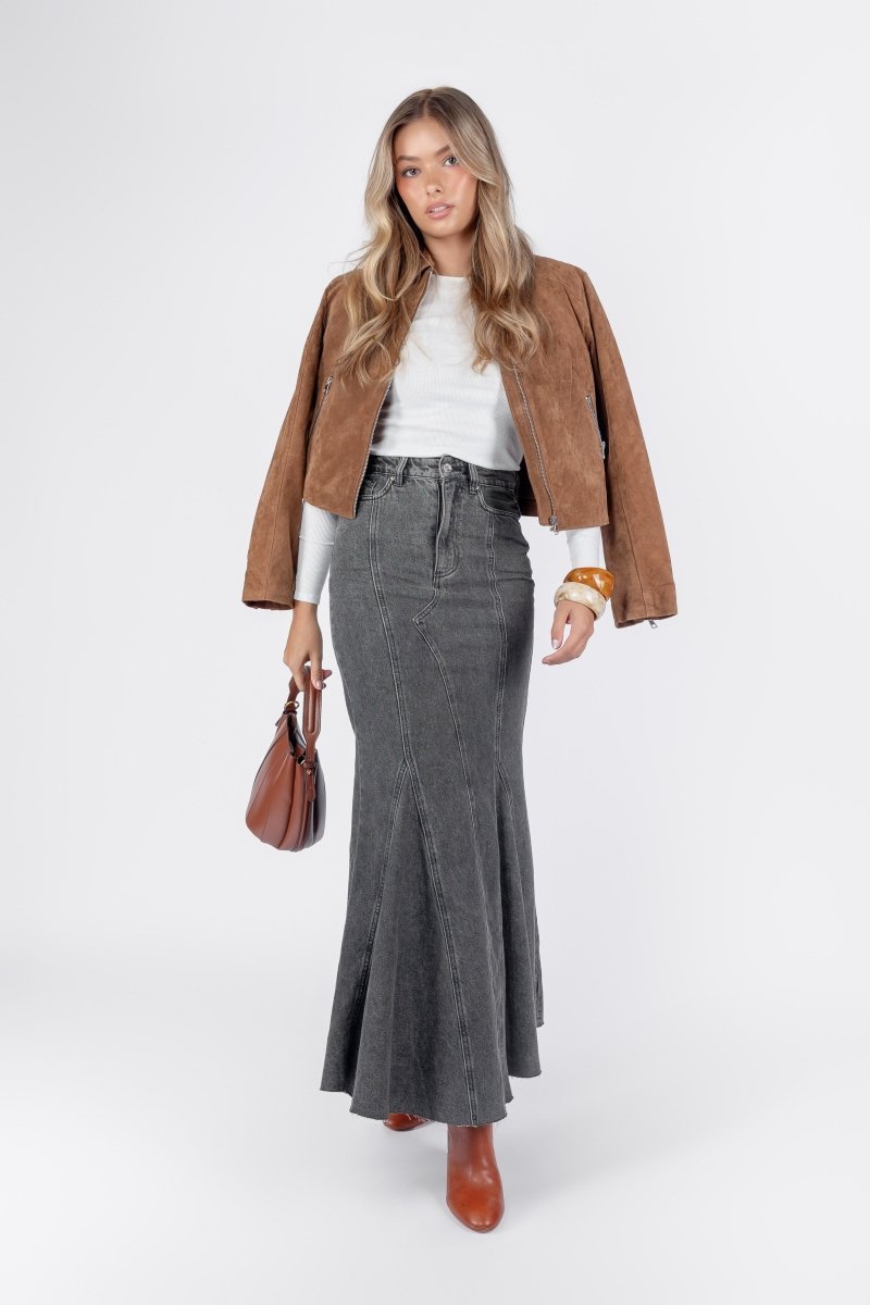 Arden Skirt (Black) - Skirt - Yakira Bella
