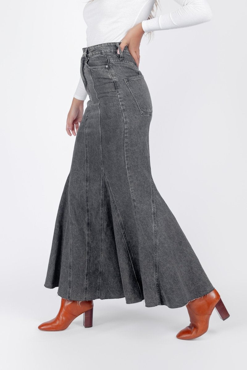 Arden Skirt (Black) - Skirt - Yakira Bella