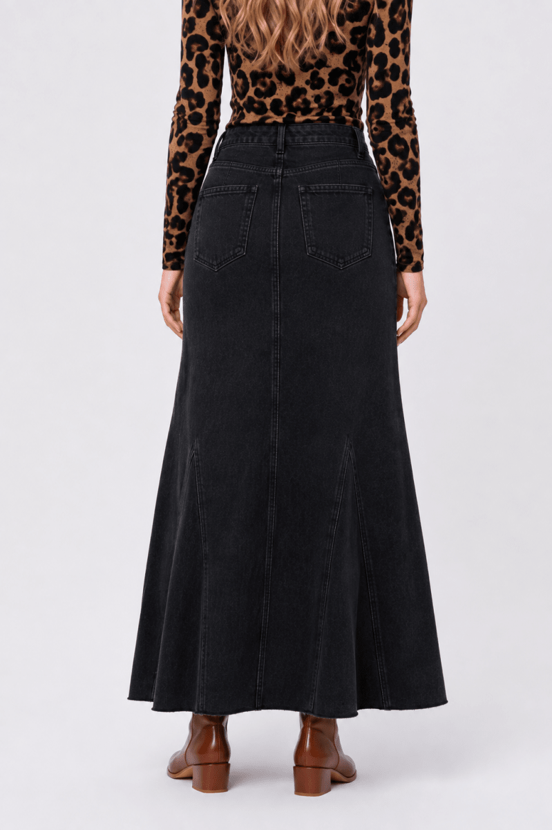 Arden Skirt (Black) - Skirt - Yakira Bella