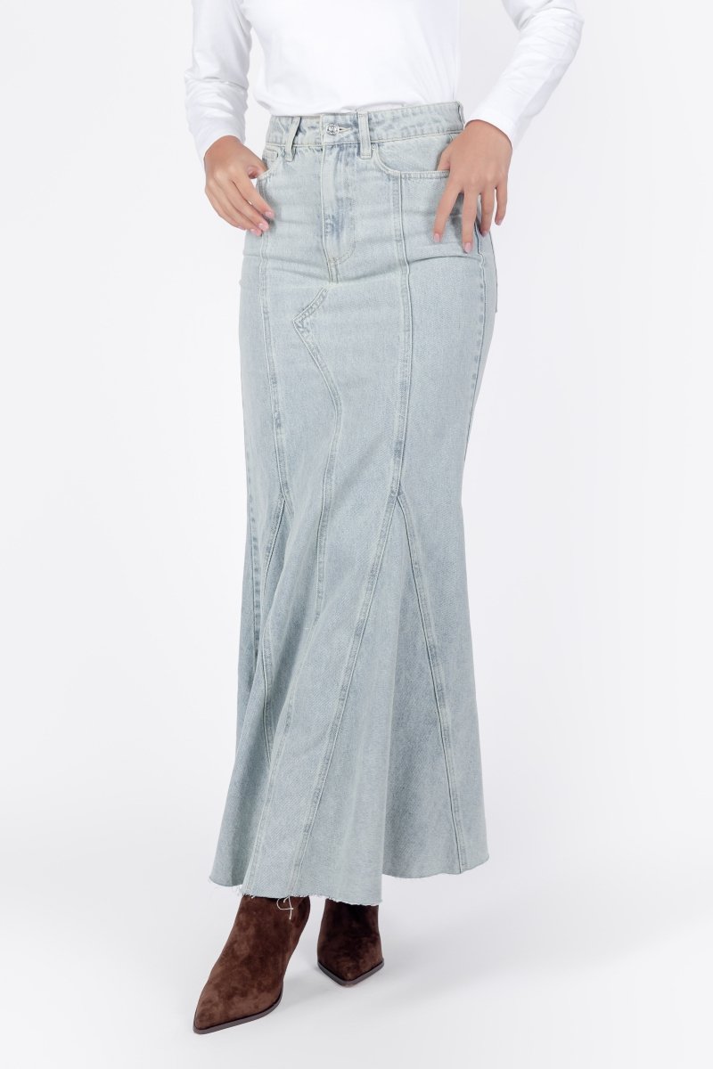 Arden Skirt (Blue) - Skirt - Yakira Bella