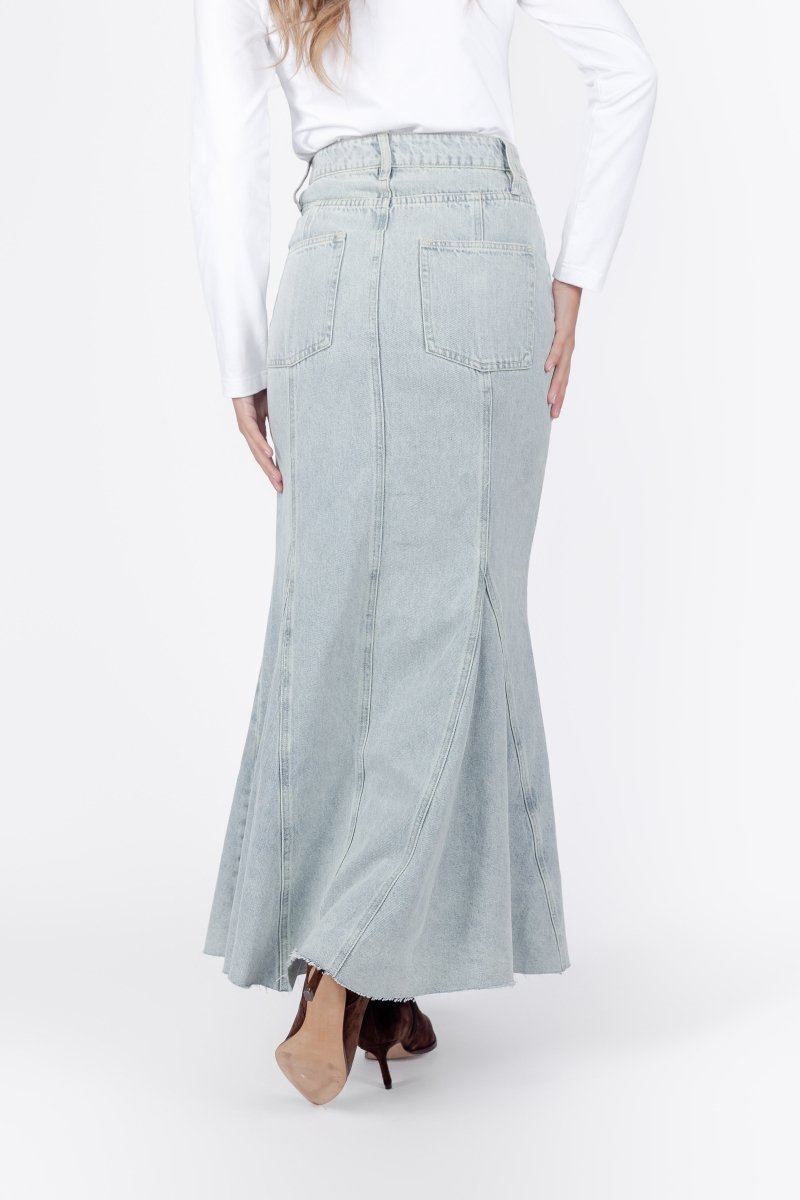 Arden Skirt (Blue) - Skirt - Yakira Bella
