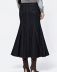Arden Skirt (Dark Blue) - Skirt - Yakira Bella