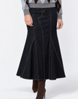 Arden Skirt (Dark Blue) - Skirt - Yakira Bella