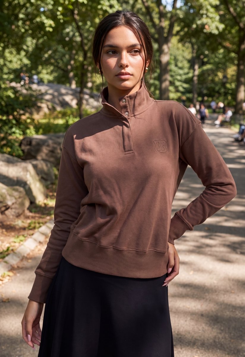 Ardis Top (Brown) - Top - Yakira Bella