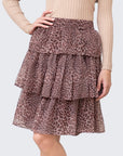 ARIA SKIRT (DARK/BROWN) - Skirt - Yakira Bella