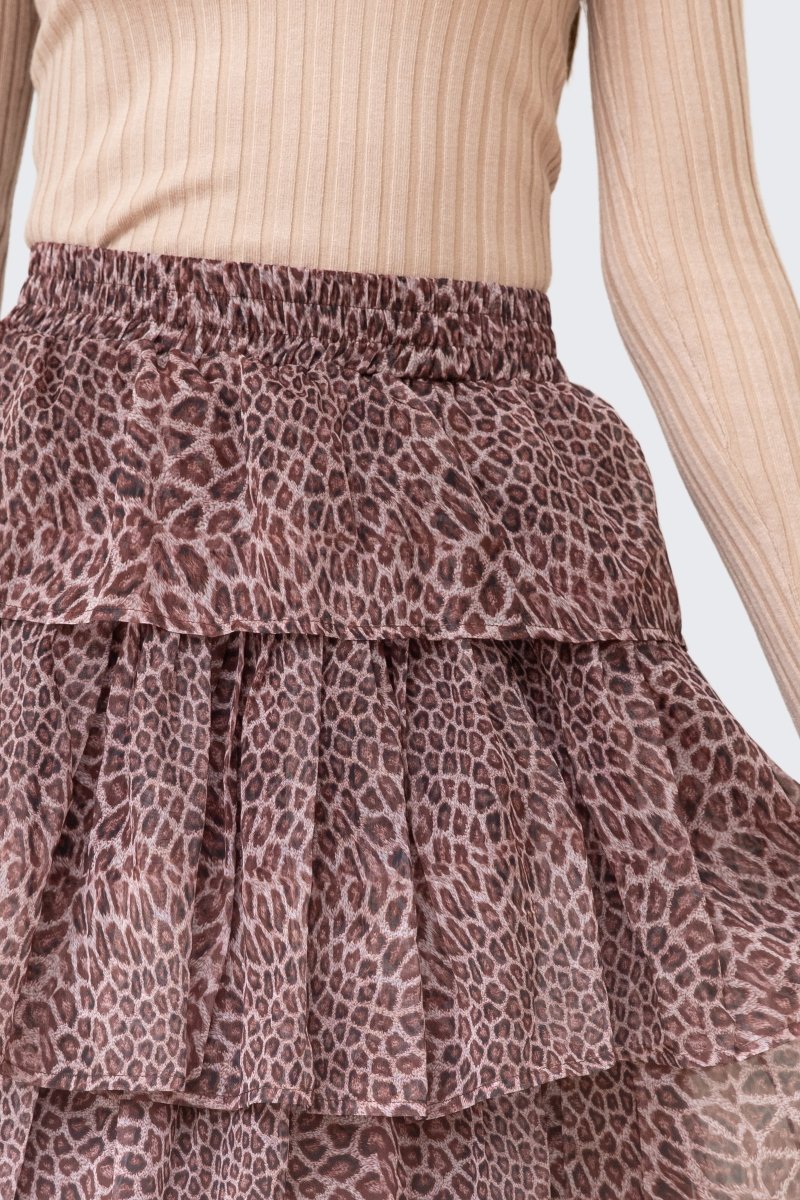 ARIA SKIRT (DARK/BROWN) - Skirt - Yakira Bella