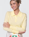 Aria Top (Butter Yellow) - Top - Yakira Bella