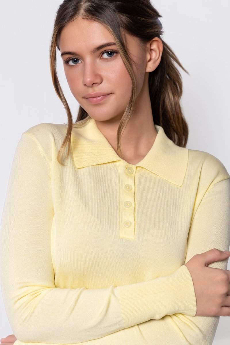 Aria Top (Butter Yellow) - Top - Yakira Bella