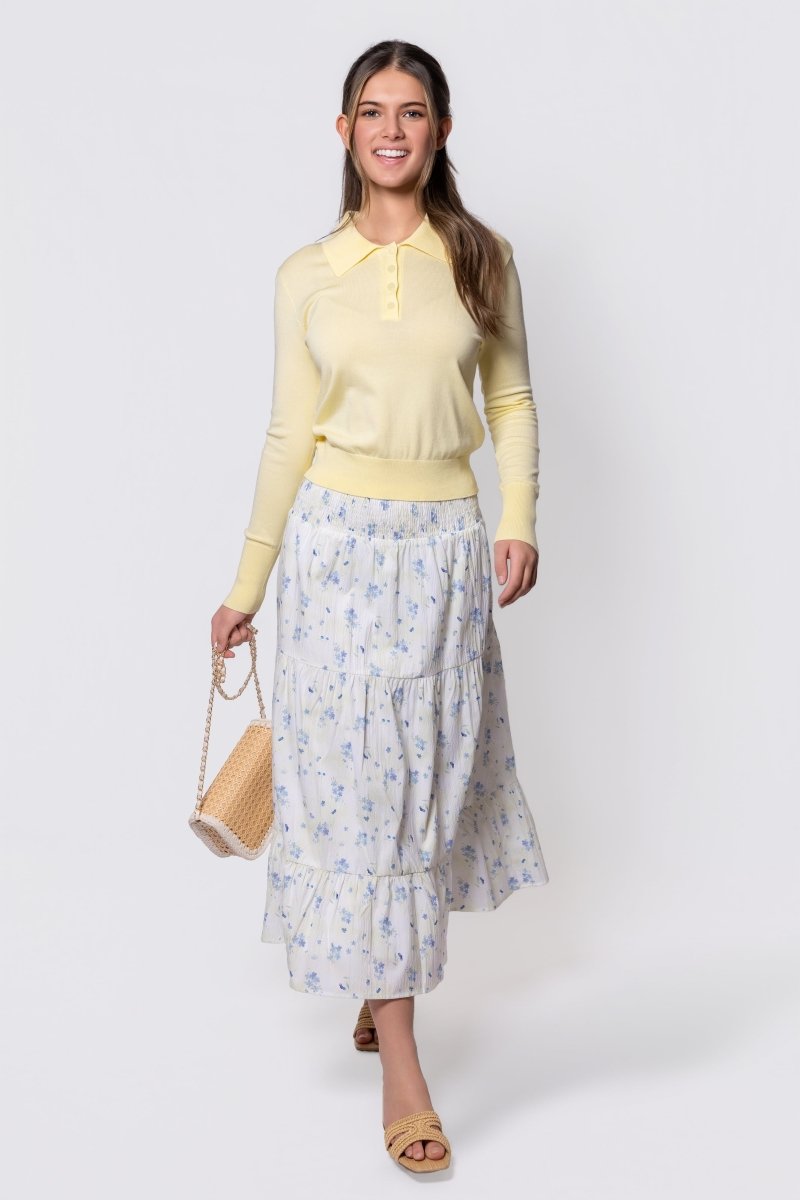 Aria Top (Butter Yellow) - Top - Yakira Bella