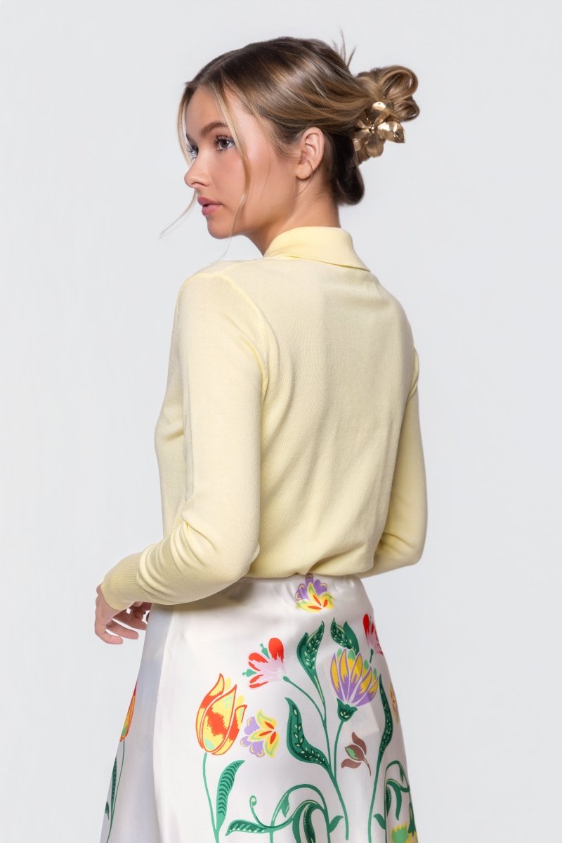 Aria Top (Butter Yellow) - Top - Yakira Bella
