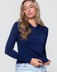 Aria Top (Dark Blue) - Top - Yakira Bella