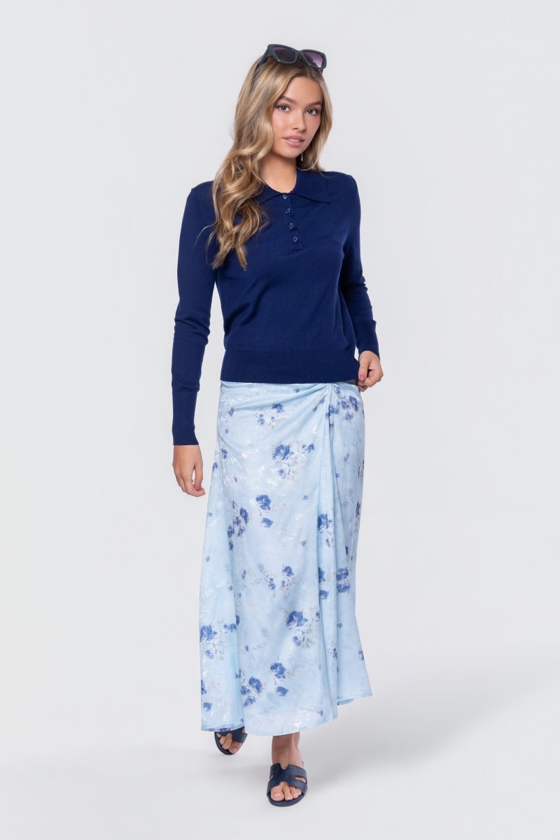 Aria Top (Dark Blue) - Top - Yakira Bella