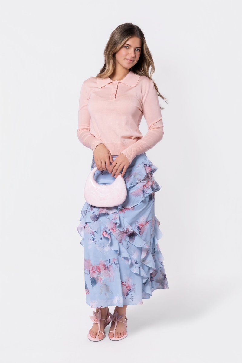 Aria Top (Light Pink) - Top - Yakira Bella