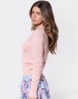 Aria Top (Light Pink) - Top - Yakira Bella