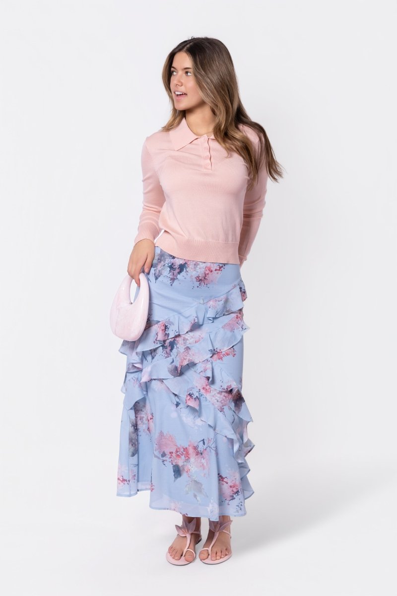 Aria Top (Light Pink) - Top - Yakira Bella