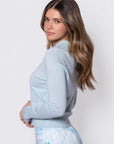 Aria Top (Pastel Blue) - Top - Yakira Bella