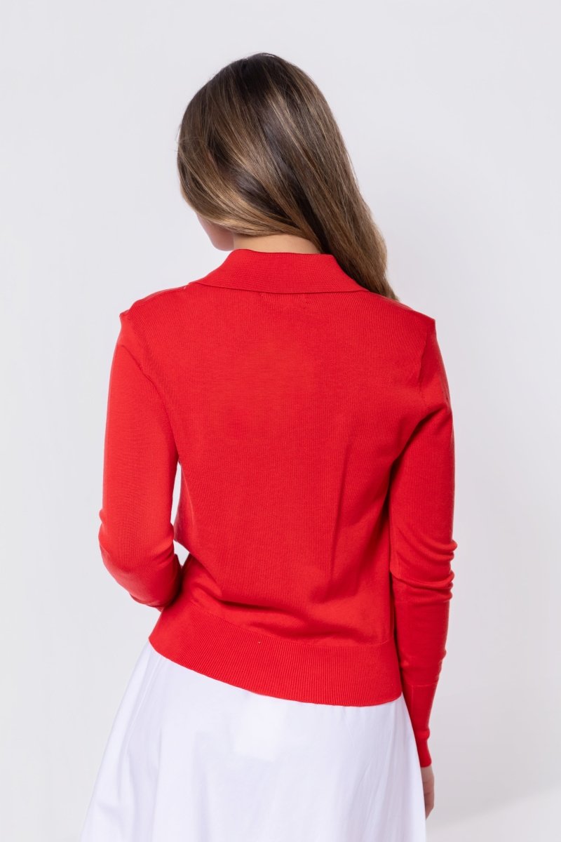 Aria Top (Red Pink) - Top - Yakira Bella