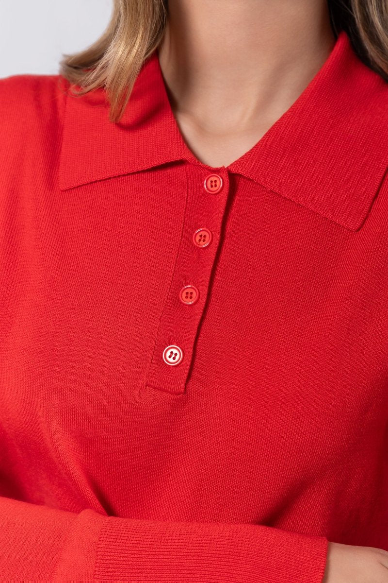 Aria Top (Red Pink) - Top - Yakira Bella