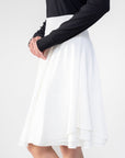 ASCEND SKIRT (WHITE) 24" - Skirt - Yakira Bella