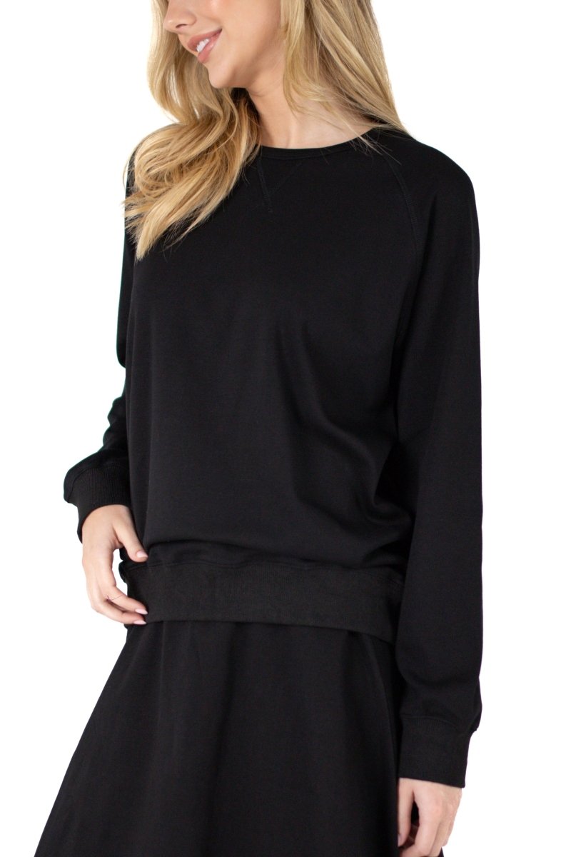 ASHLEY AIR SHIRT (BLACK) - Top - Yakira Bella