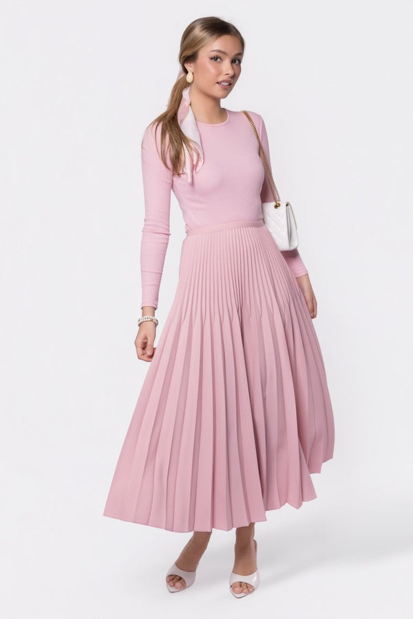 Astra Skirt (Pink) - Skirt - Yakira Bella