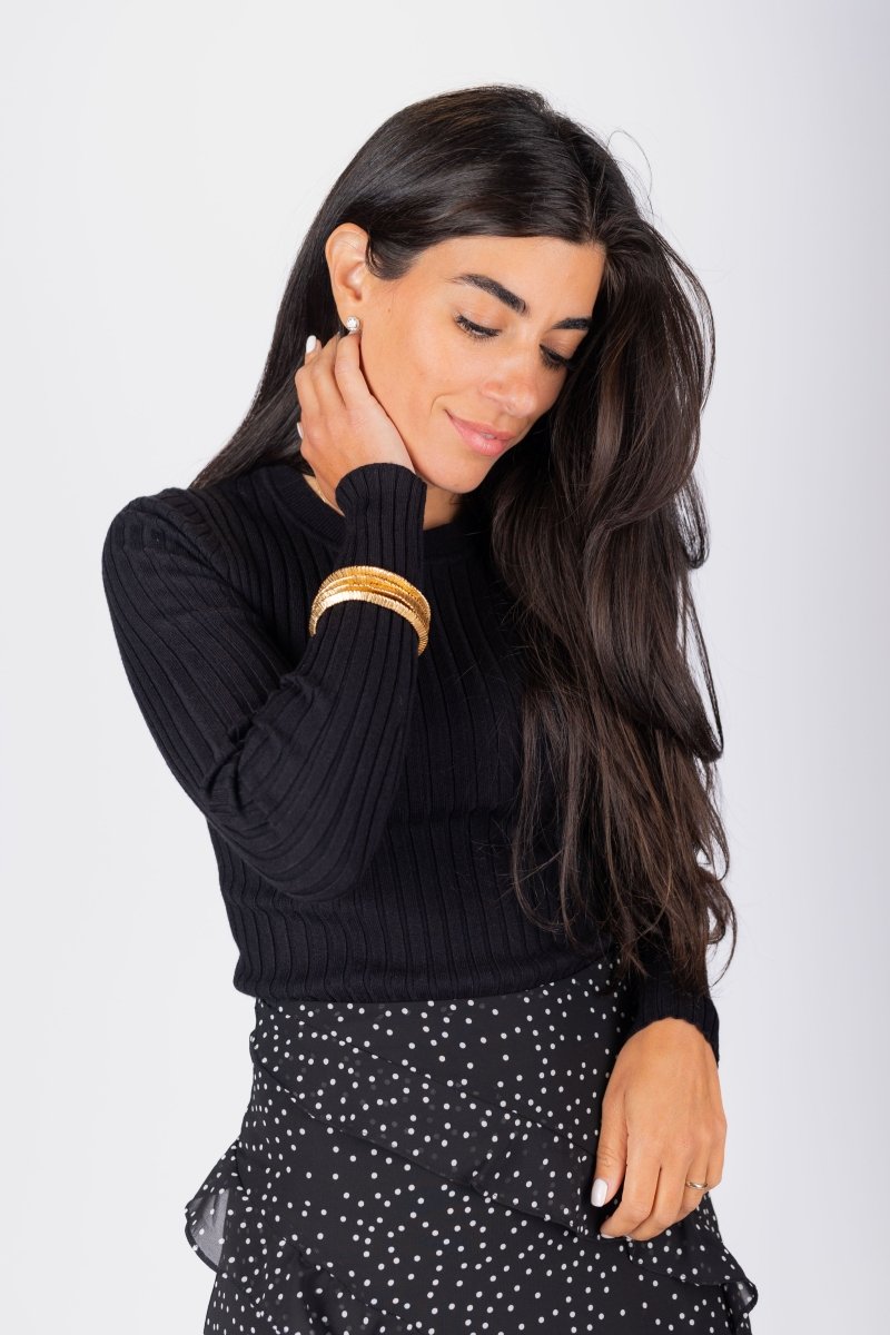 Atara Top (Black) - Top - Yakira Bella