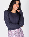 Atara Top (Navy) - Top - Yakira Bella