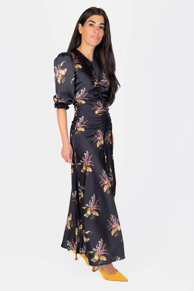 Audrey Dress (Black Pattern) - Dress - Yakira Bella