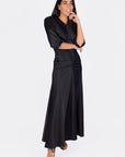 AUDREY DRESS (BLACK SOLID) - Dress - Yakira Bella
