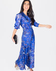 AUDREY DRESS (BLUE GROUND) - Dress - Yakira Bella