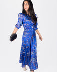 AUDREY DRESS (BLUE GROUND) - Dress - Yakira Bella