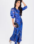 AUDREY DRESS (BLUE GROUND) - Dress - Yakira Bella