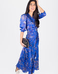 AUDREY DRESS (BLUE GROUND) - Dress - Yakira Bella