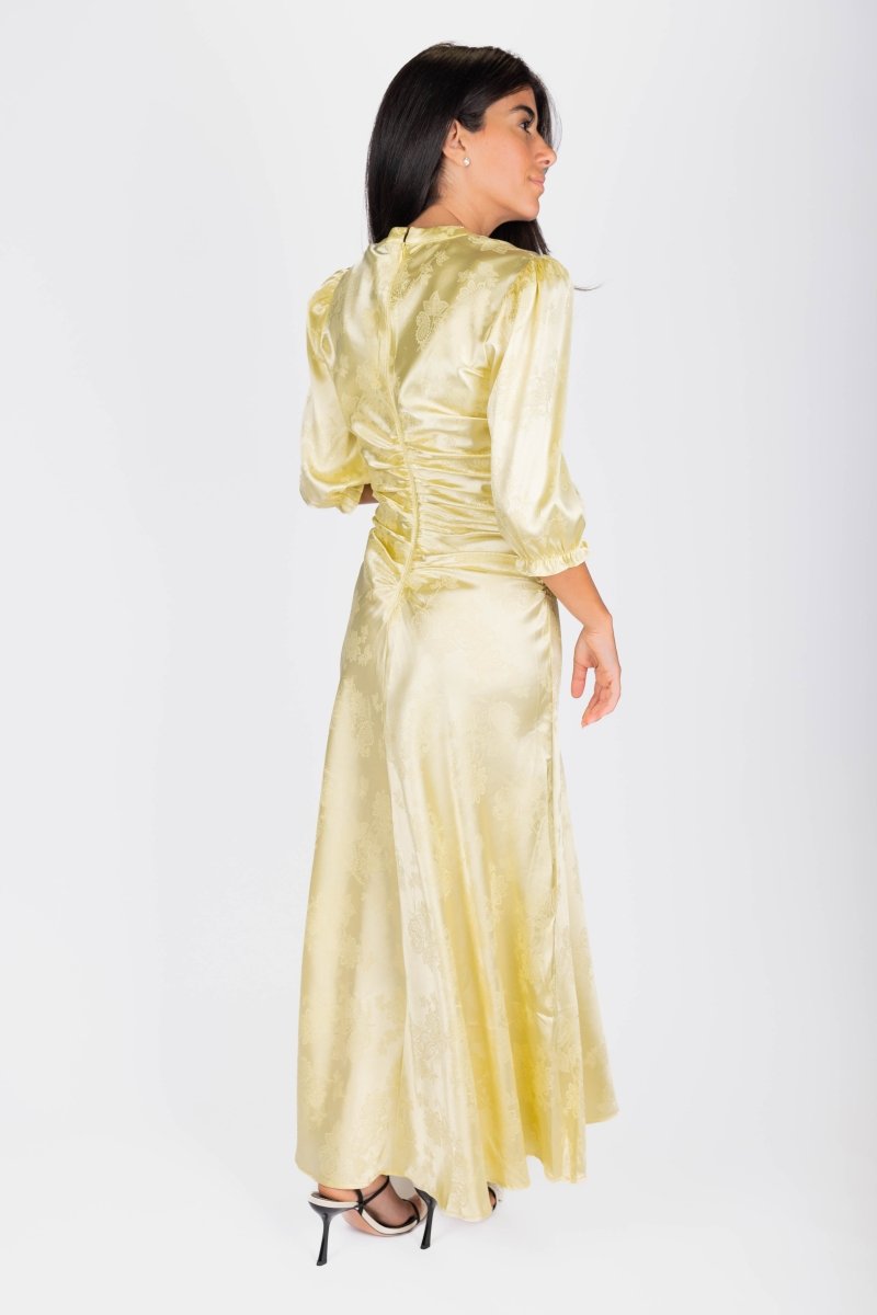 Audrey Dress (Butter Yellow) - Dress - Yakira Bella
