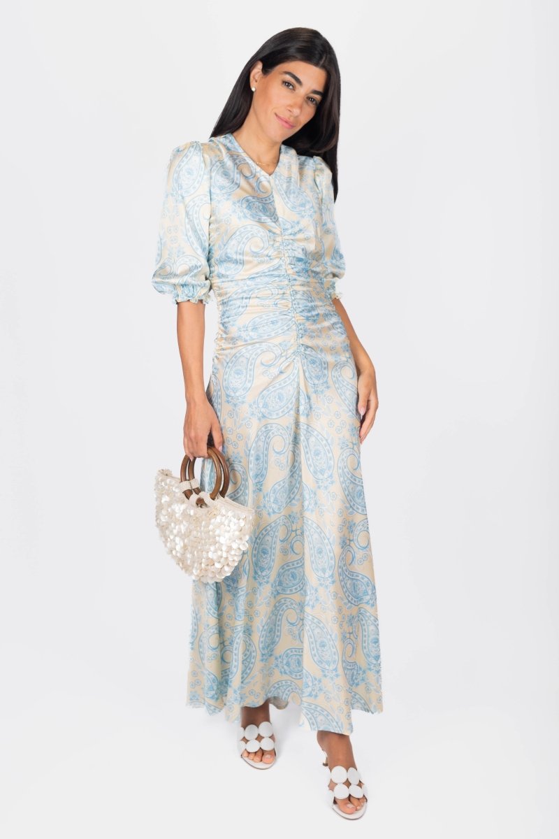 Audrey Dress (ButterYellow Pattern) - Dress - Yakira Bella