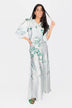 Audrey Dress (Green Pattern)