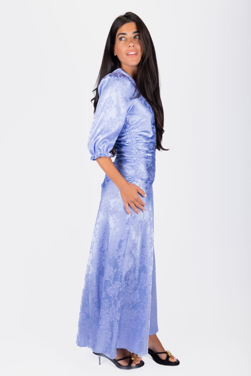 Audrey Dress (Lavender/Blue) - Dress - Yakira Bella