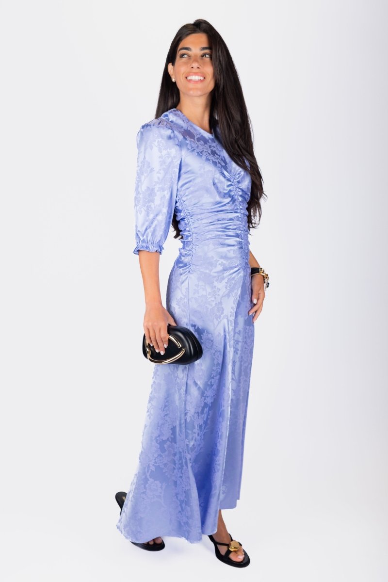 Audrey Dress (Lavender/Blue) - Dress - Yakira Bella