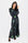 Audrey Dress Long Sleeve (Black / Green) - Dress - Yakira Bella
