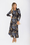 Audrey Dress Long Sleeve (Black/Blue) - Dress - Yakira Bella