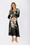 Audrey dress Long Sleeve (Black/White) - Dress - Yakira Bella