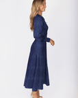 Audrey Dress Long Sleeve (Navy) - Dress - Yakira Bella