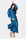 AUDREY DRESS LONG SLEEVE (TEAL BLUE) - Dress - Yakira Bella
