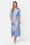 Audrey Dress Short Sleeve (Slate Blue) - Dress - Yakira Bella