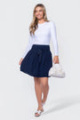 Avery Skirt 20" (Navy) - Skirt - Yakira Bella